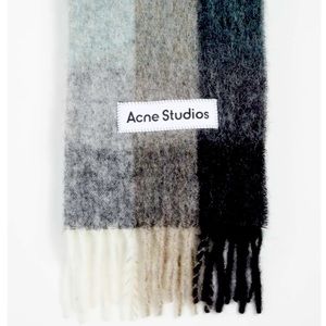 Acne studios oversized scarf